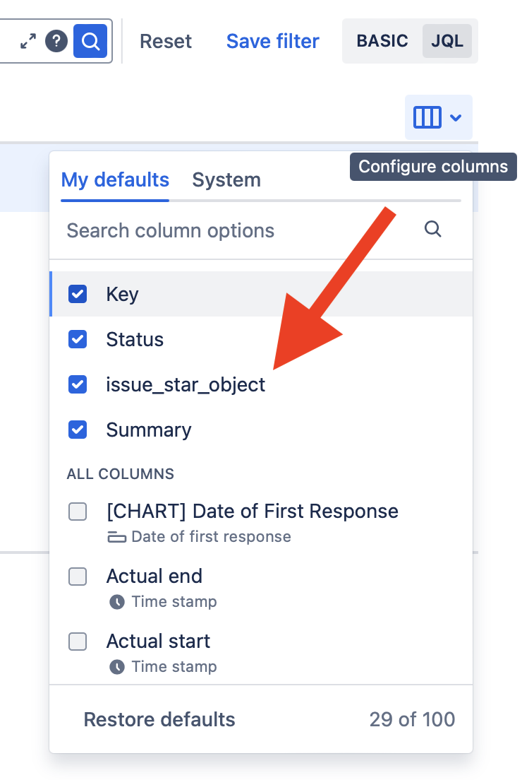 issue-star-jql-search-column